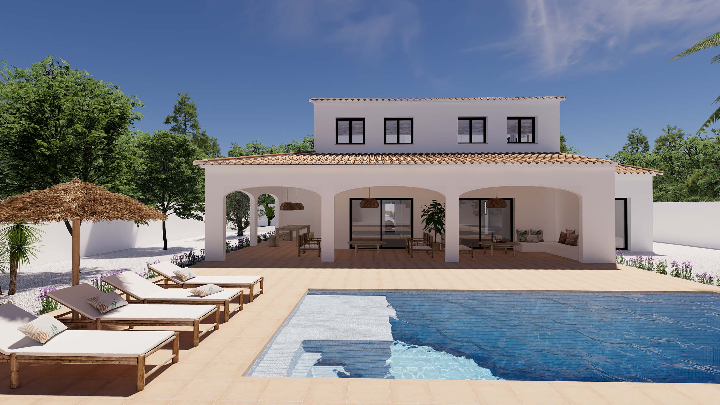 4 Bedroom Villa in Teulada